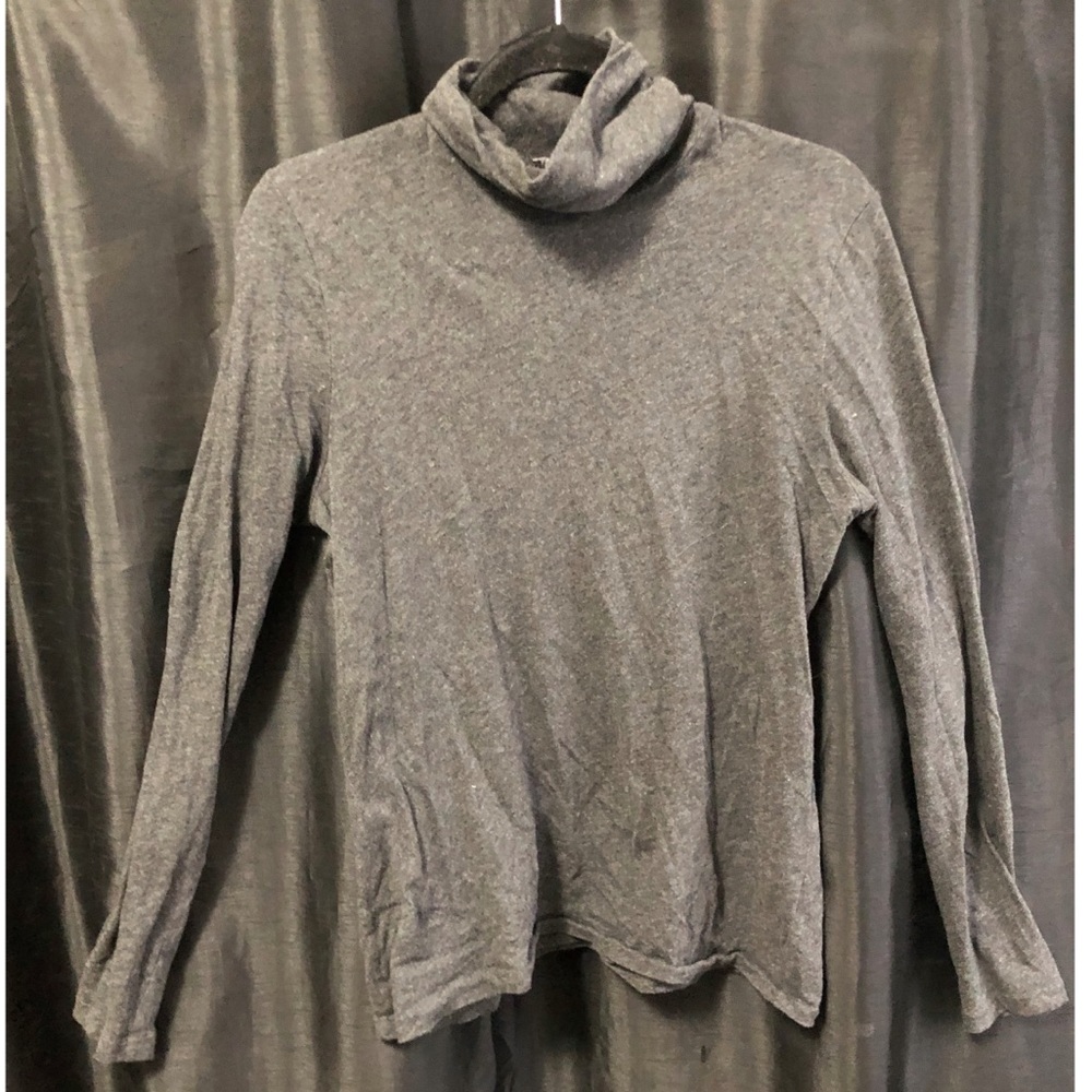 JCrew grey turtleneck